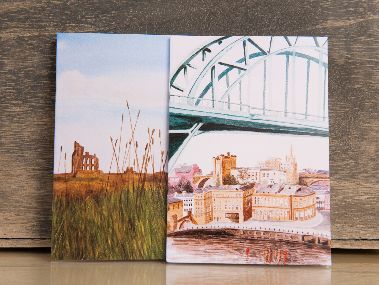 North East Landmarks ~ 2 Pack of A6 Notebooks