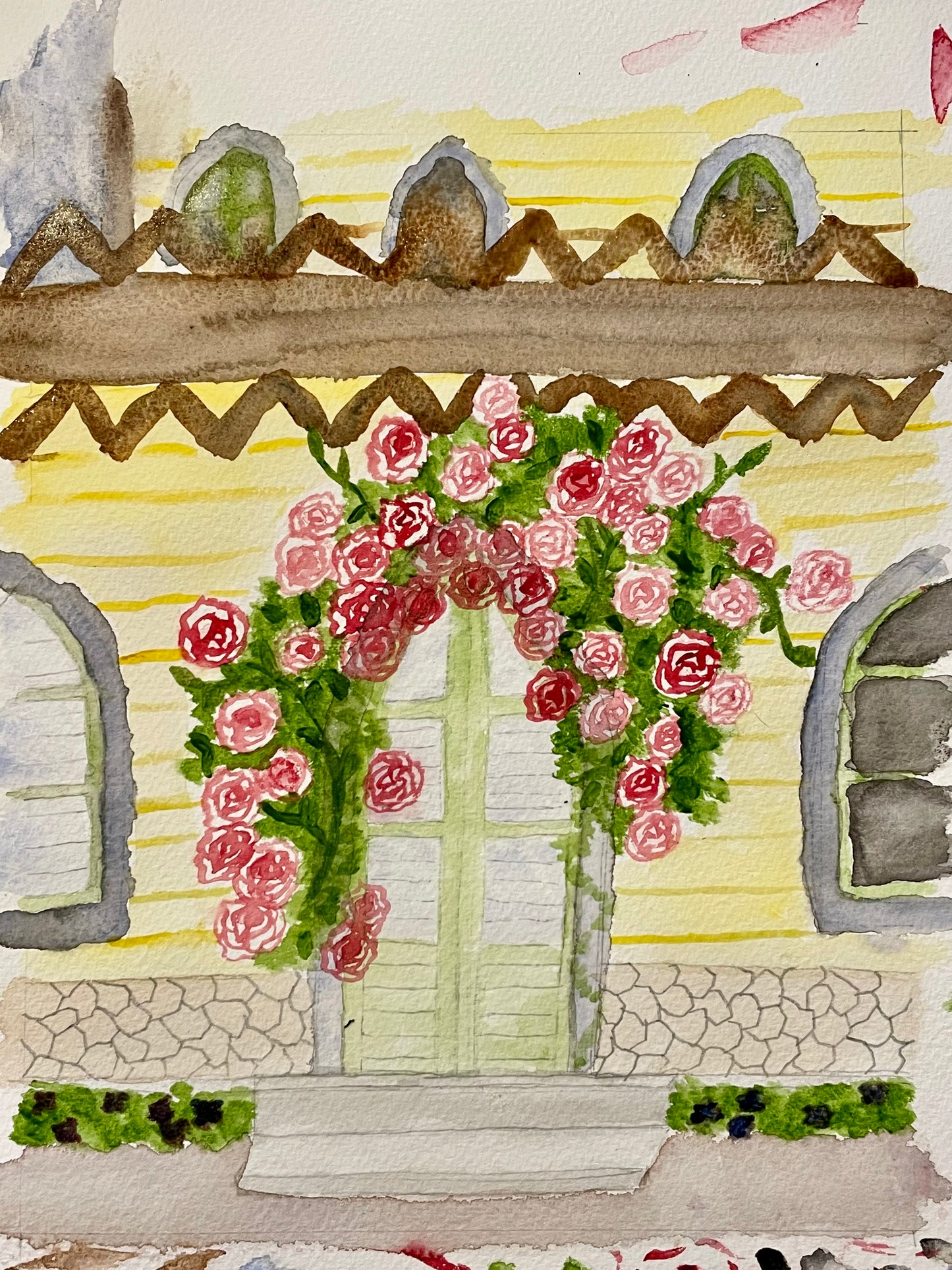 Art Class ~ Watercolour Landscape at The Emporium