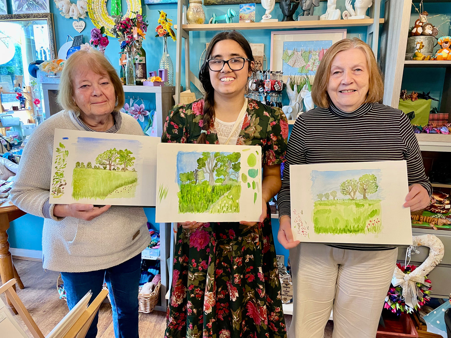 Art Class ~ Watercolour Landscape at The Emporium