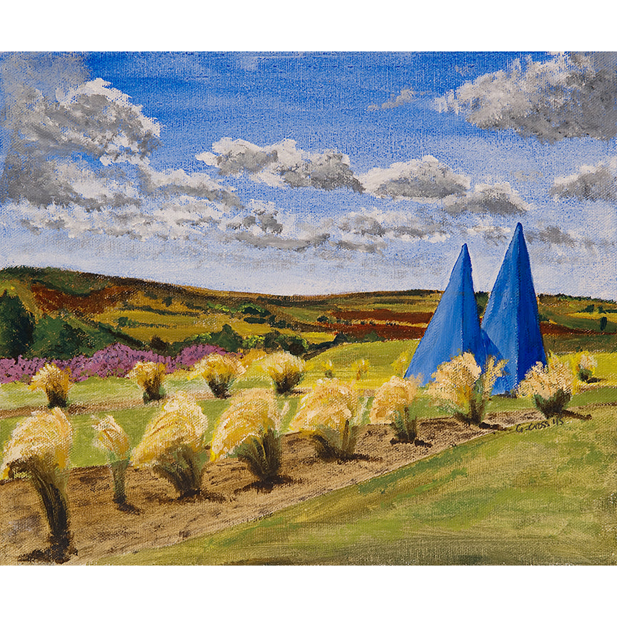 Yorkshire Pyramids ~ Original Painting