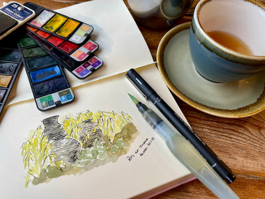 How to Keep Sketching in Winter...