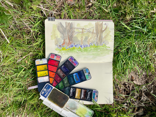 Watercolour Travel Kit for Sketching