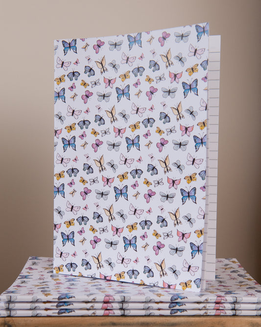 A5 notebook ~ Butterfly Pattern