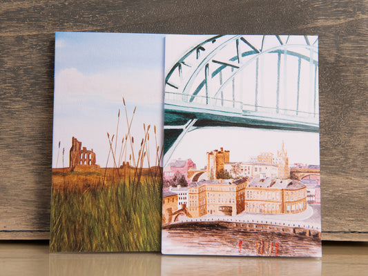 North East Landmarks ~ 2 Pack of A6 Notebooks