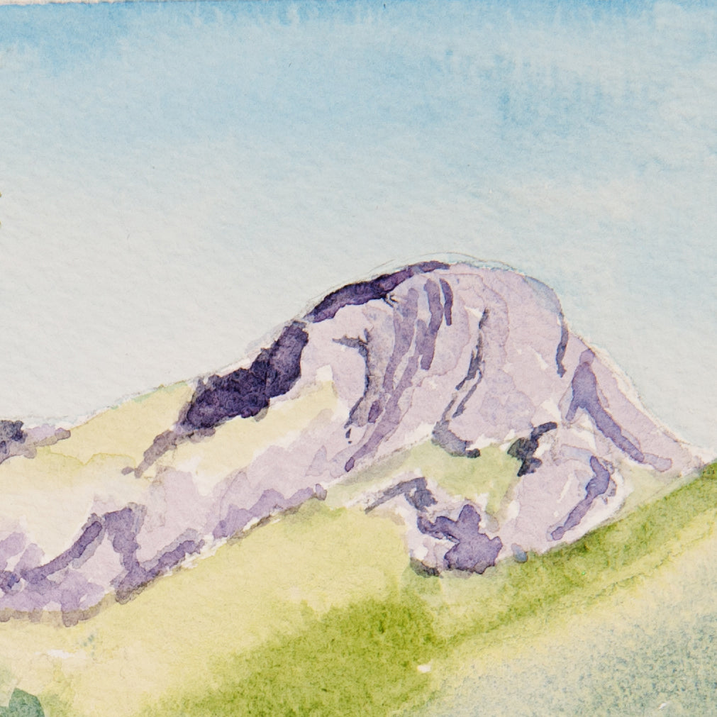 Blea Tarn House & Side Peak ~ Original Watercolour Painting