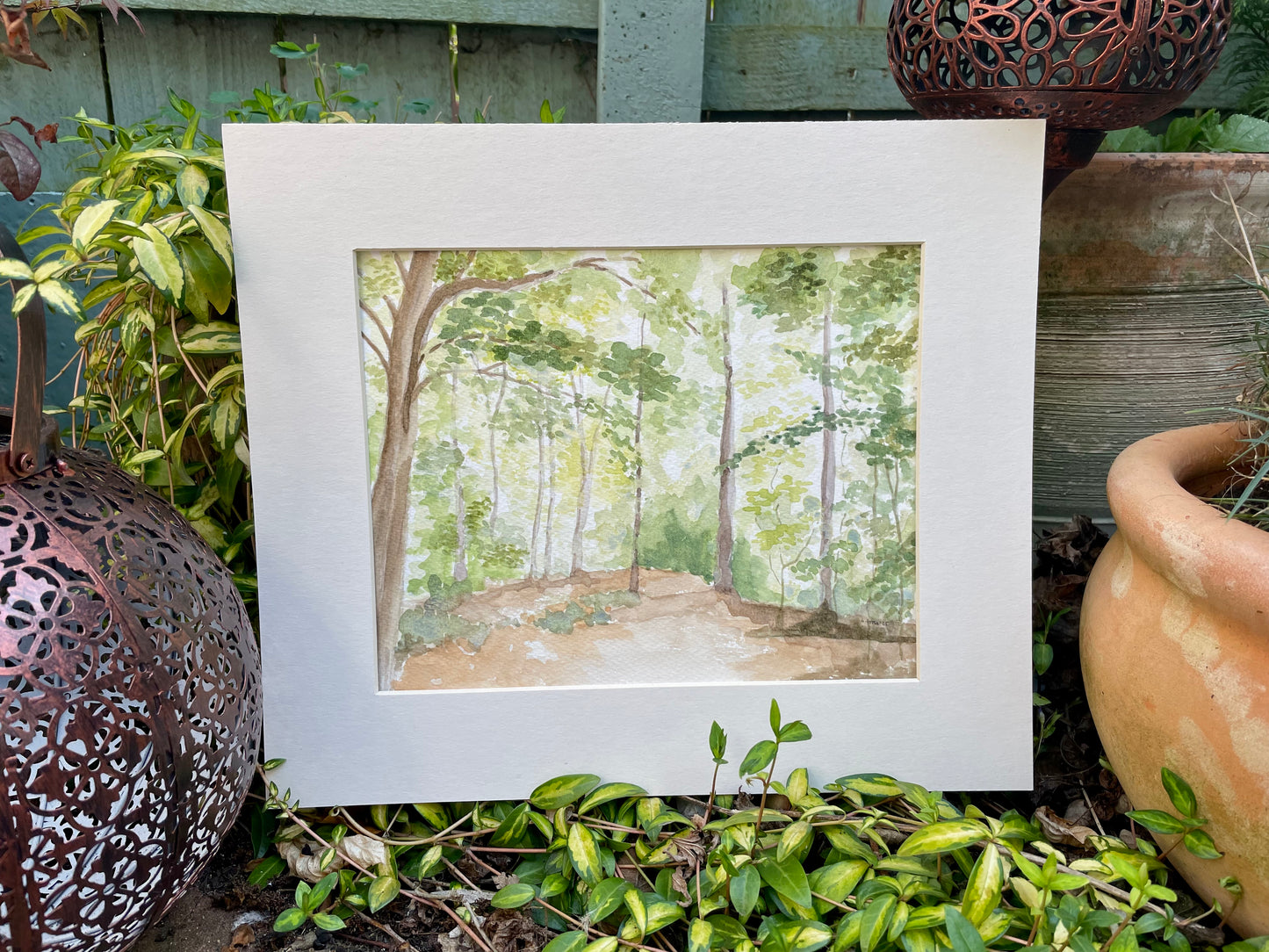 Chopwell Woods in September ~ Original Watercolour Painting