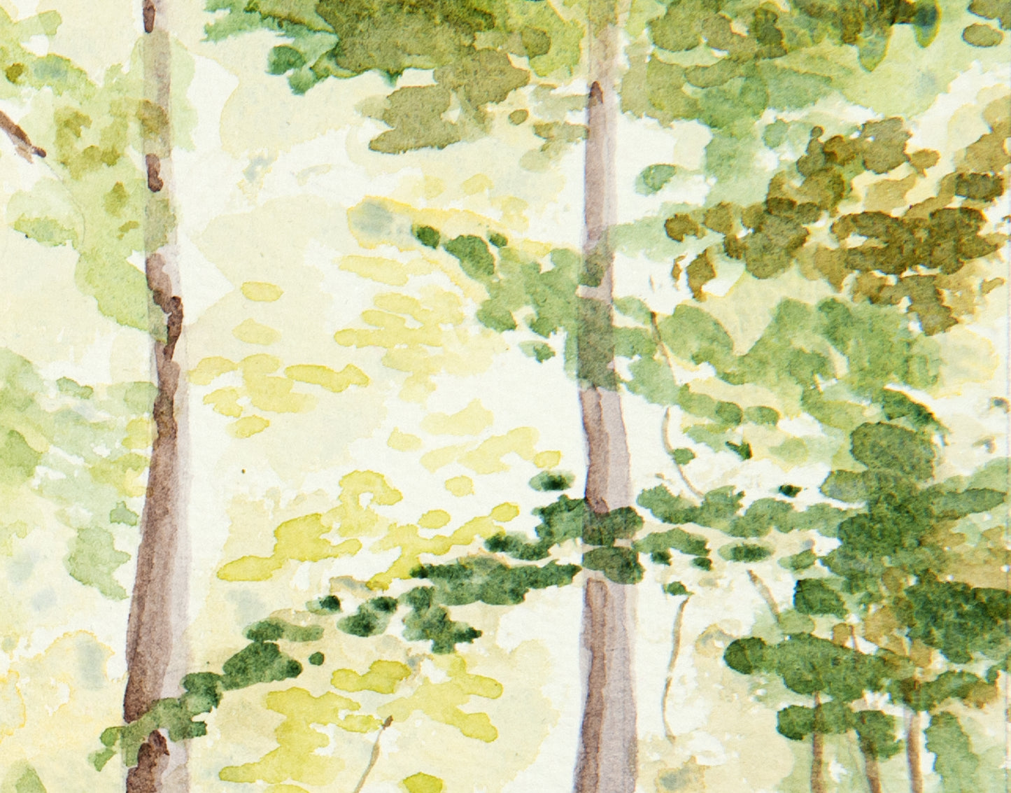 Chopwell Woods in September ~ Original Watercolour Painting