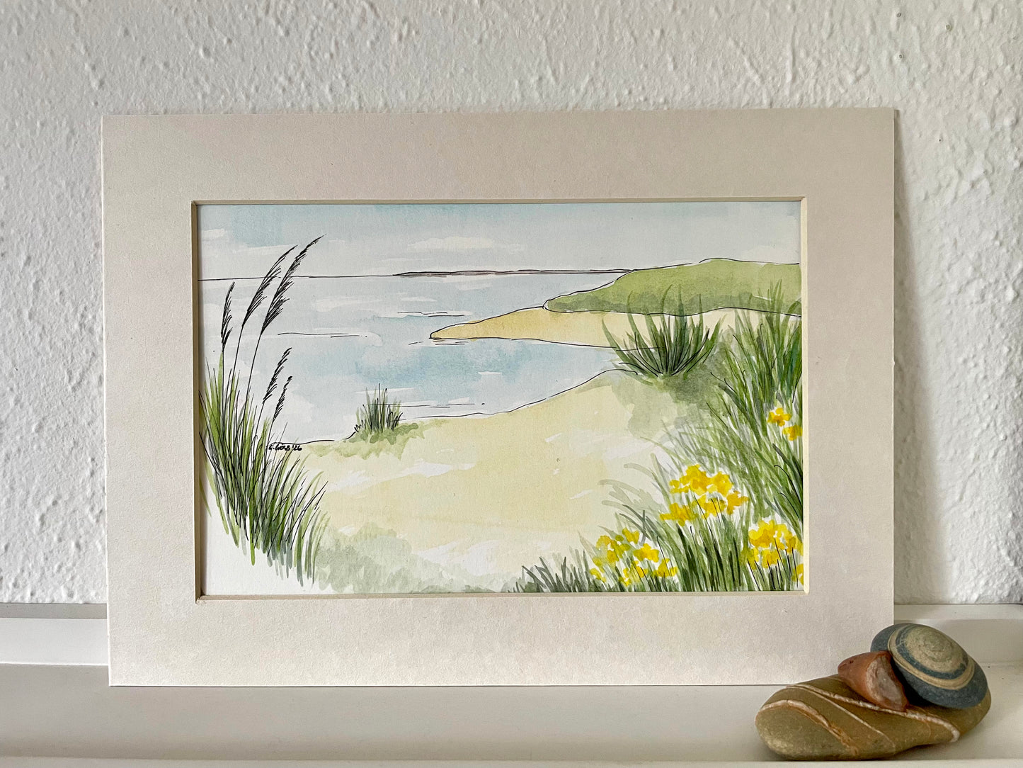 Alnmouth Beach ~ Yellow