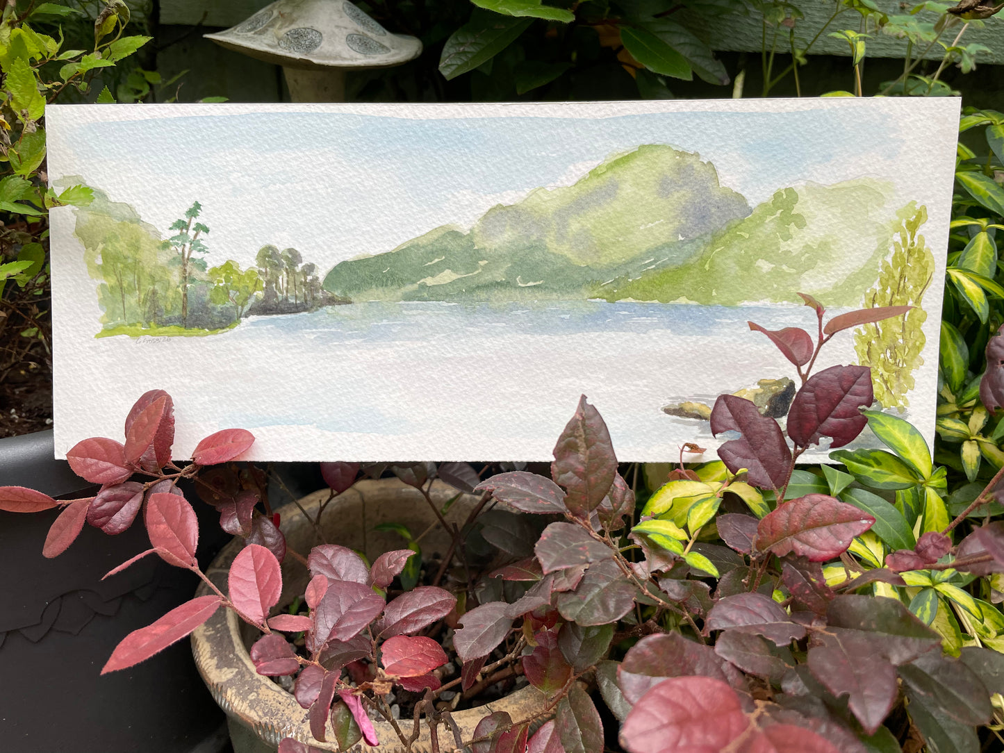 Loch Eck Tranquility ~ Original Watercolour Painting