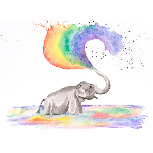 Rainbow Elephant