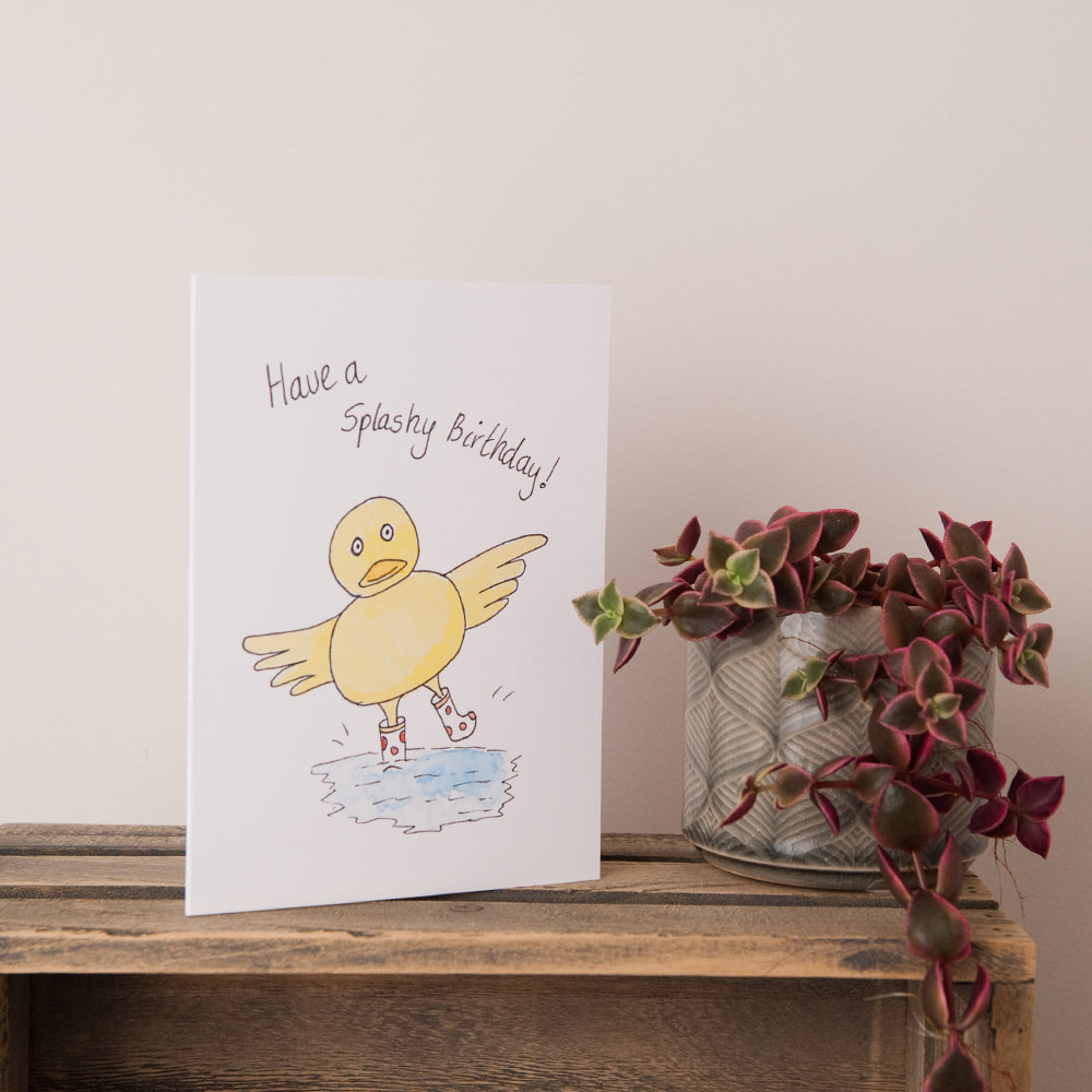 Have a Splashy Birthday ~ Greeting Card