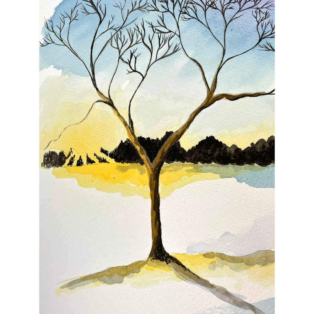 Winter Solstice Sunrise ~ Original Painting