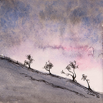 Winter Trees #2 ~ Greeting Card